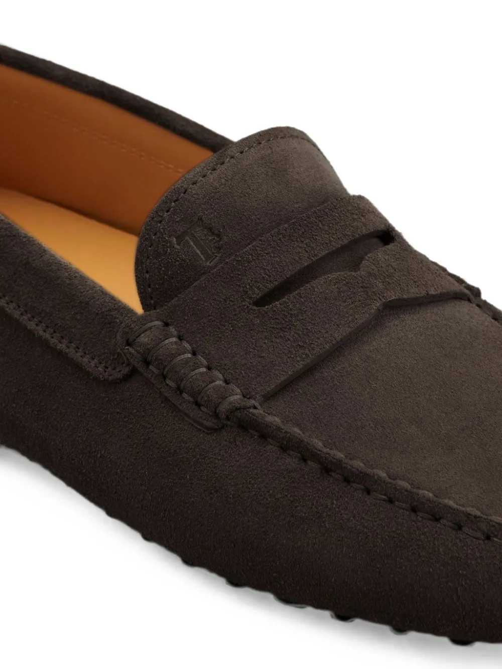 Tod's Gommino calfskin loafers Bruin
