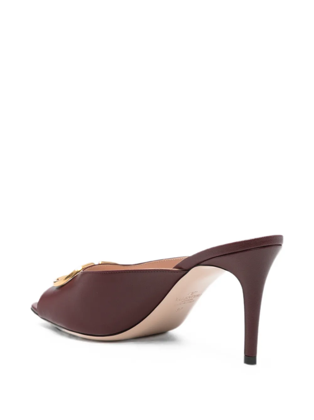 Valentino Garavani leather sandals Rood