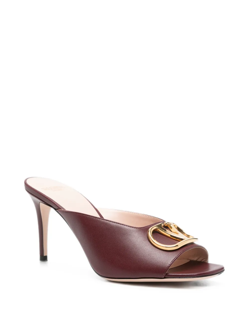 Valentino Garavani leather sandals Rood