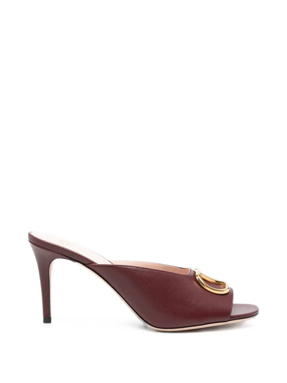 Valentino Garavani leather sandals Rood