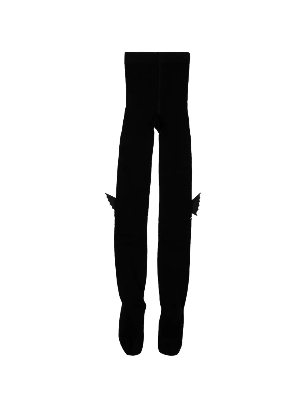 Stella McCartney Kids monster-intarsia tights - Nero