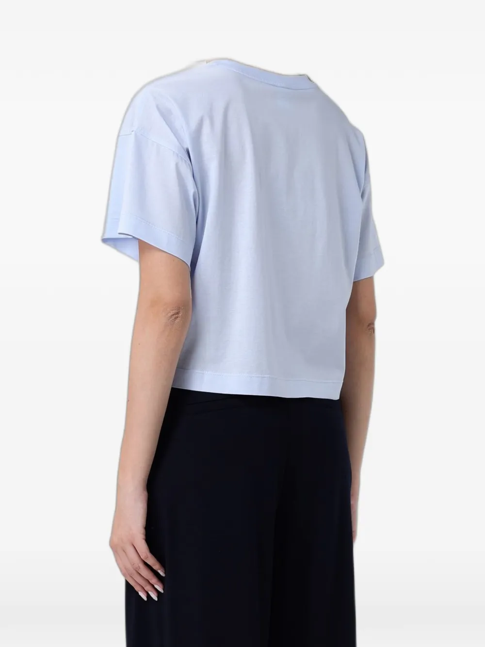  Max Mara Logo-print T-shirt - Azul 