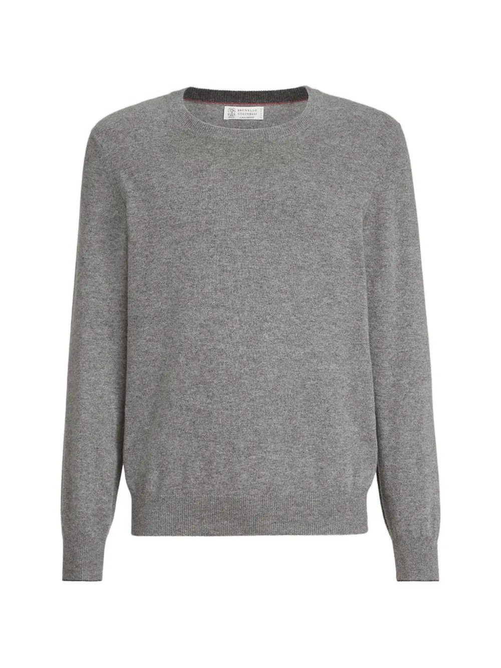 Brunello Cucinelli Kasjmier trui met ronde hals Grijs