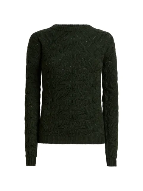 ETRO pull en laine mélangée à détails paisley