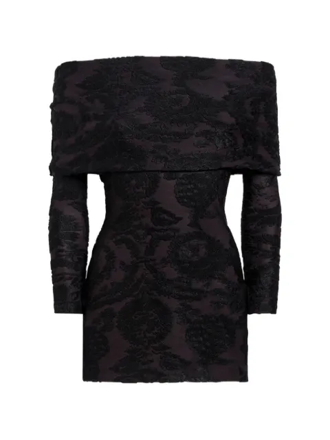 ETRO sweater in chenille jacquard with Paisley foliage motif