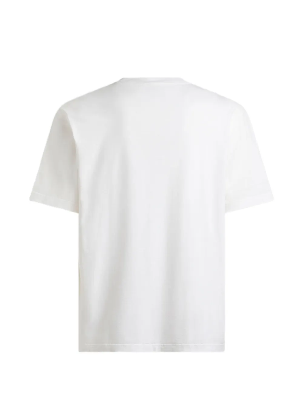 ETRO T-shirt van katoen-jersey met Pegaso-borduurwerk Wit
