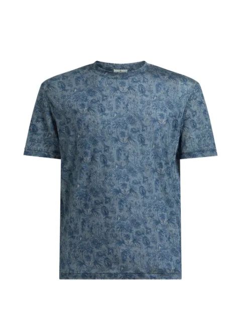 ETRO T-shirt with floral-motif
