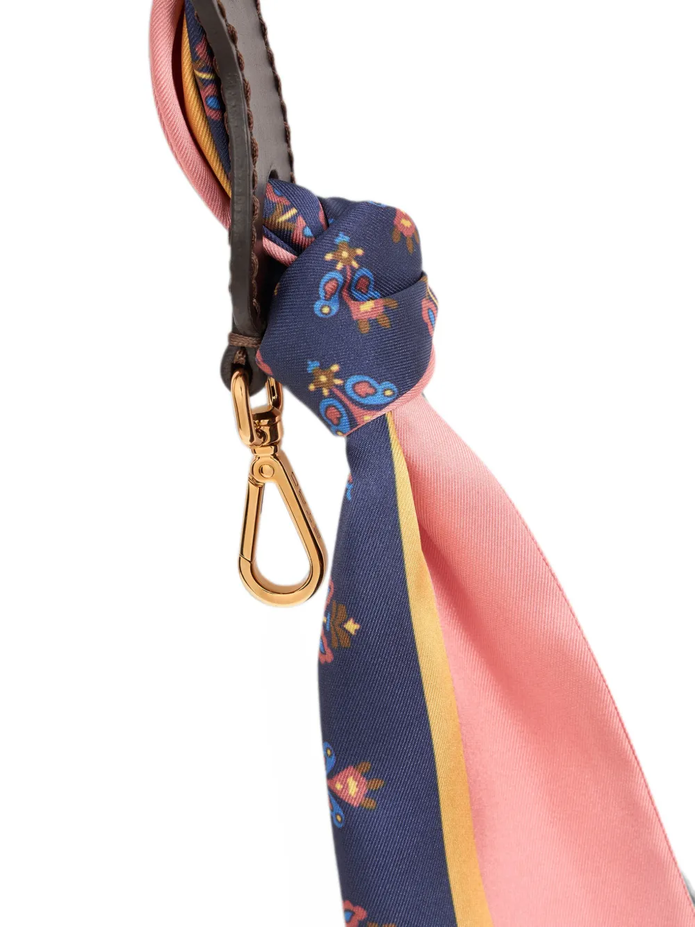 ETRO Handvat met sjaal Blauw