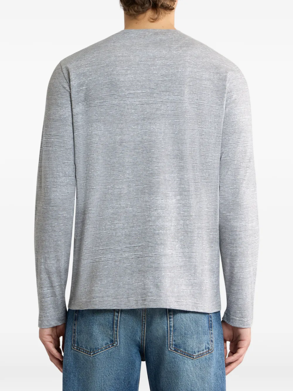 ETRO Katoenen trui met Pegaso-print Grijs