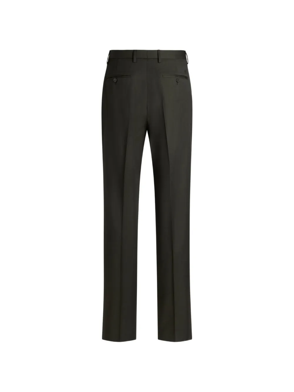 ETRO Cool wollen broek met kreukdetail Grijs