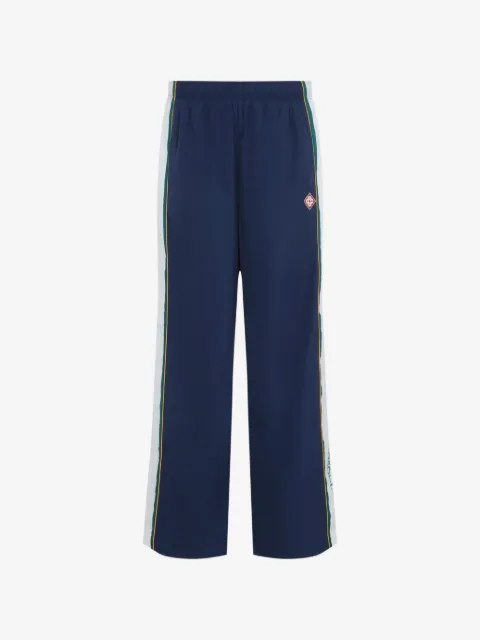 Casablanca logo-patch side-stripe track pants