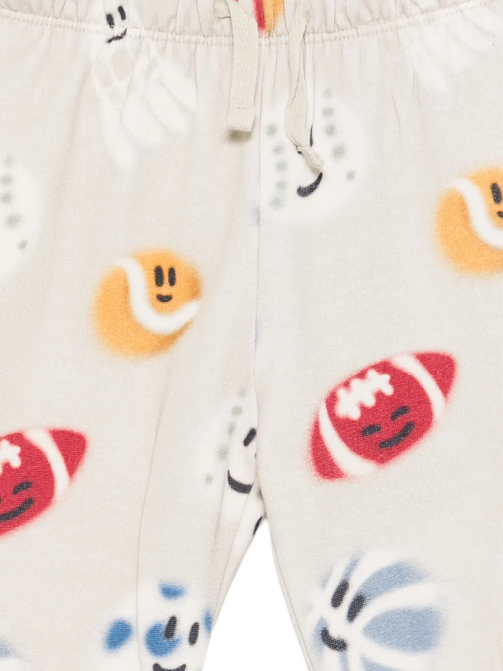 Molo Trainingsbroek met print Beige