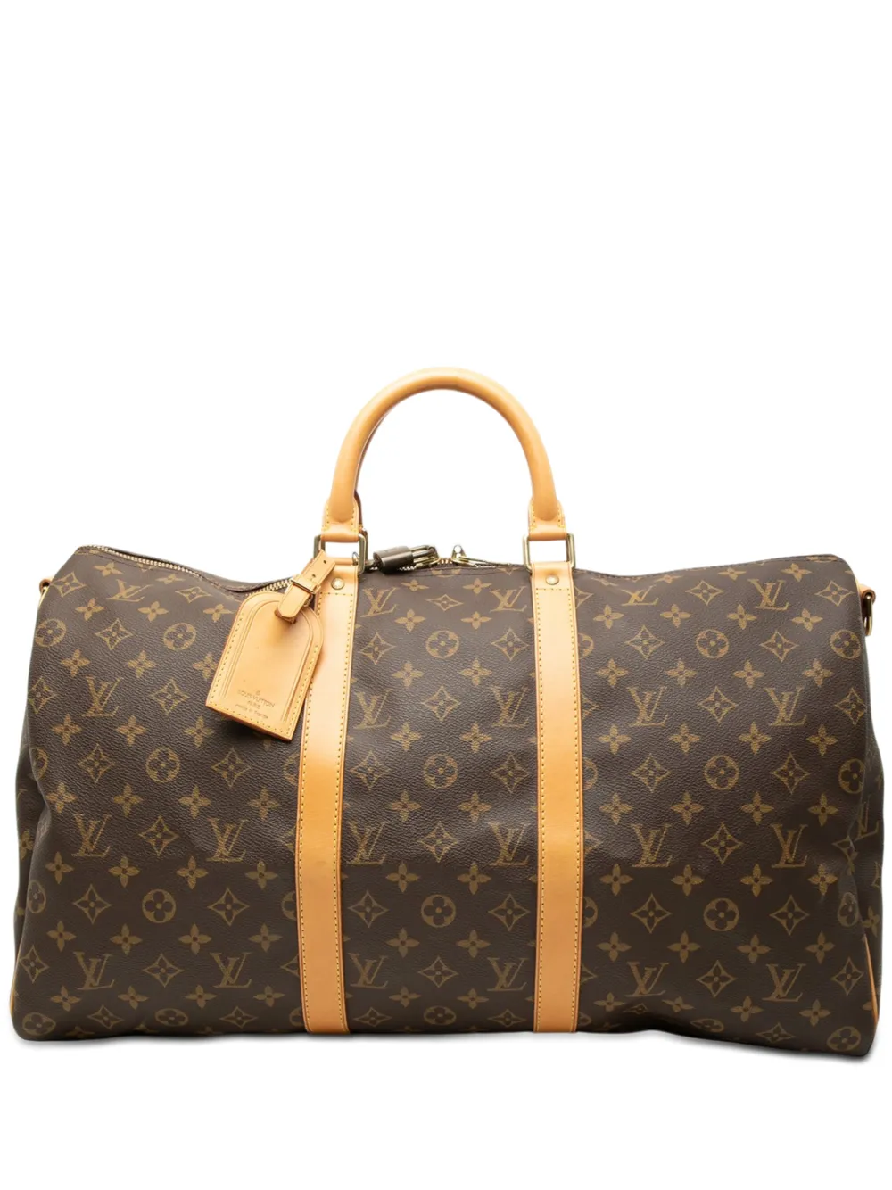 Louis Vuitton Pre-Owned Borsa da viaggio Keepall Bandoulière 50 1998 - Marrone