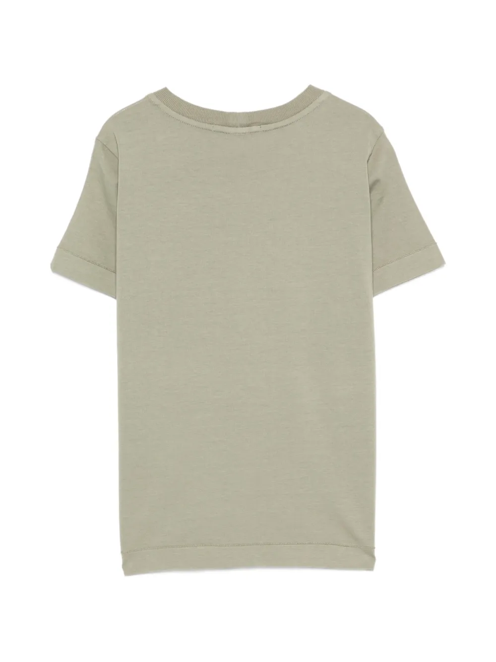 Stone Island Junior T-shirt met logopatch Groen