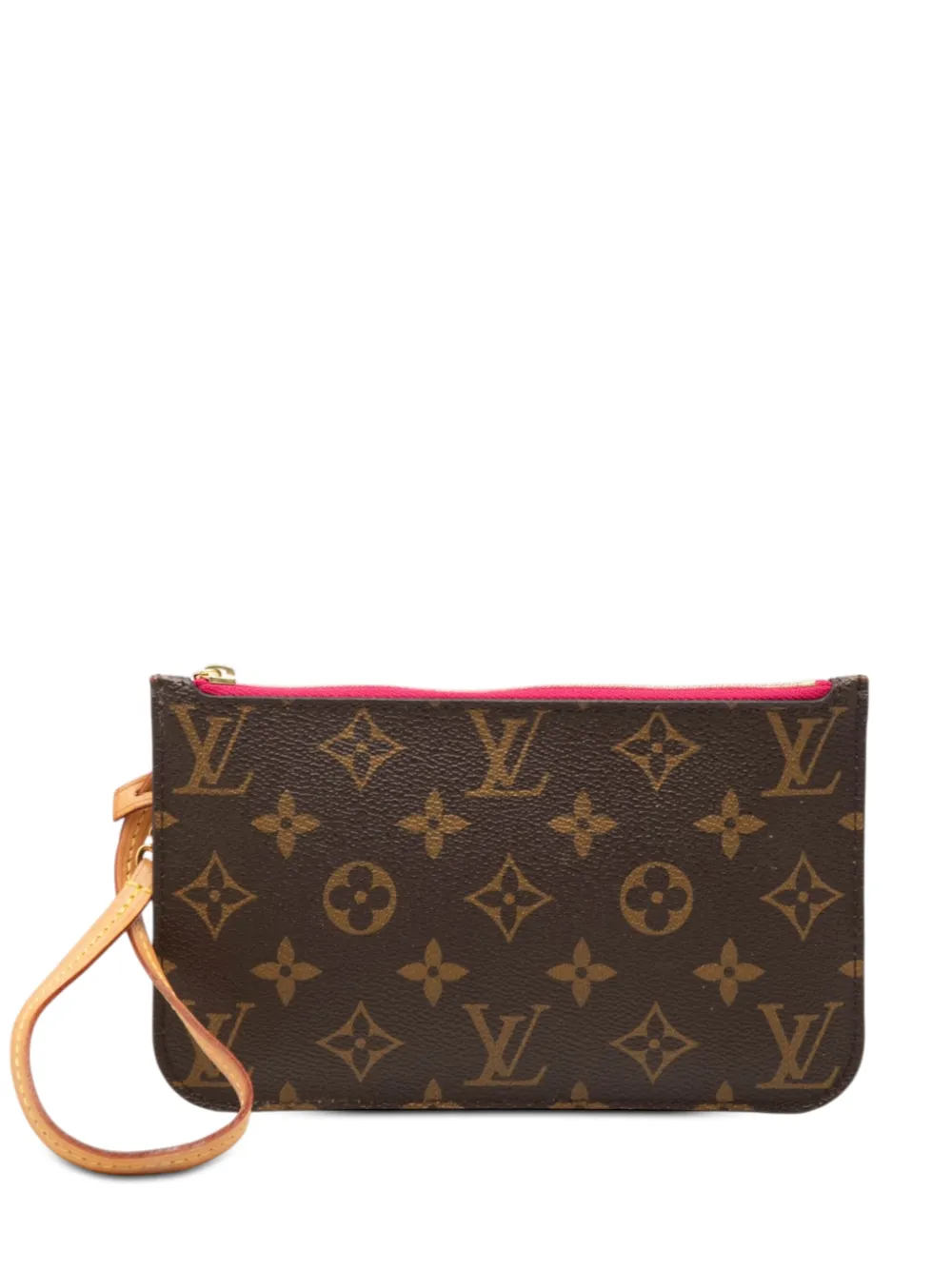 Louis Vuitton Pre-Owned Pouch Neverfull PM con monogramma 2016 - Marrone