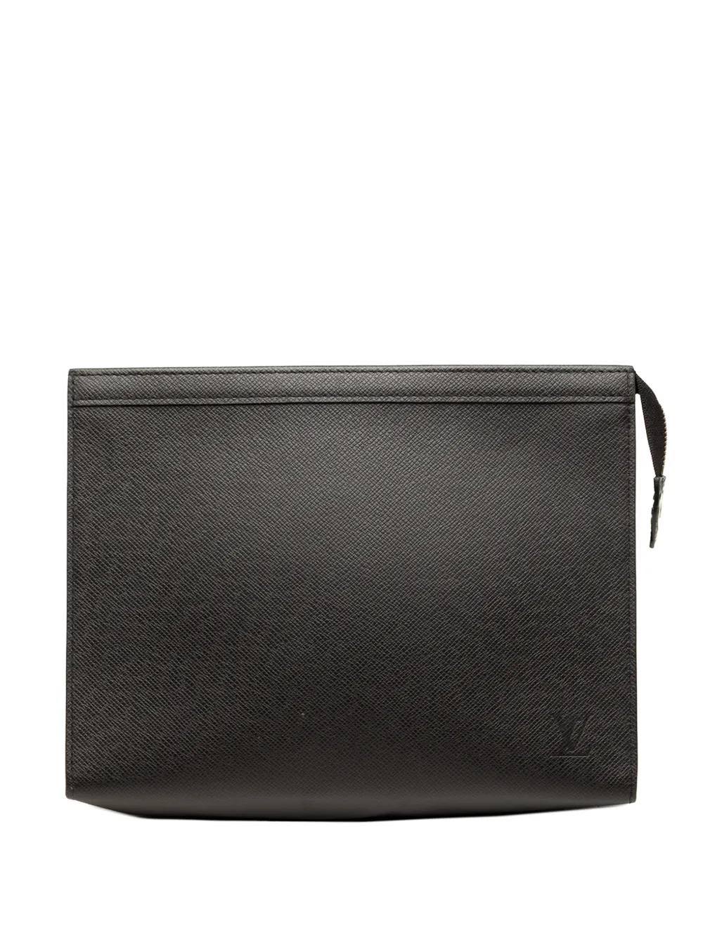 Louis Vuitton Pre-Owned 2018 Taiga Pochette Voyage MM clutch bag - Black
