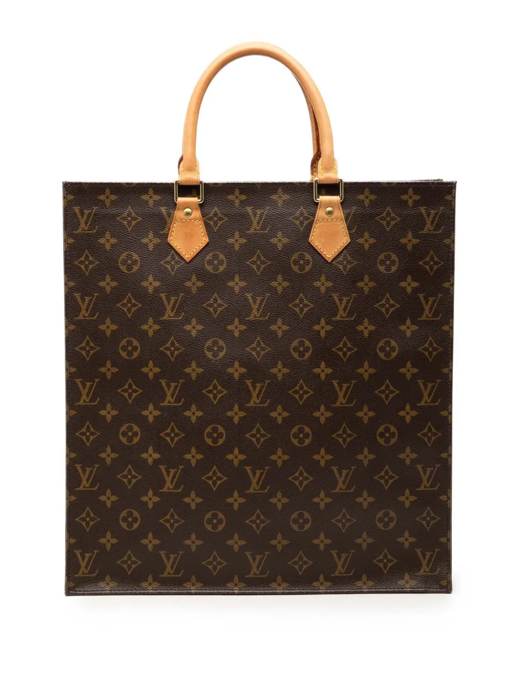 Louis Vuitton Pre-Owned 2005 Monogram Sac Plat Tote Bag - Braun