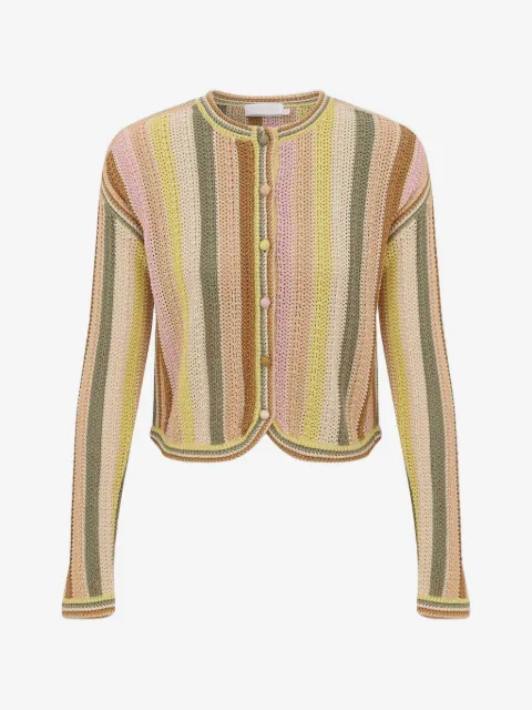 ZIMMERMANN cárdigan de crochet Indra