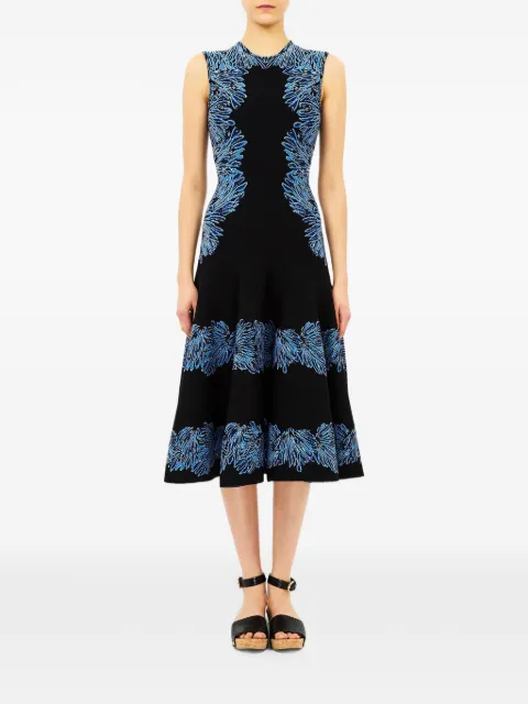 Ulla Johnson Iona Midikleid aus Jacquard-Strick