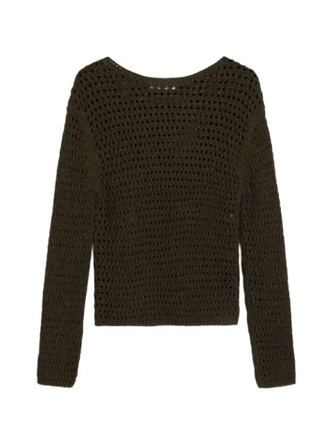 Marc O'Polo — crochet-knit sweater