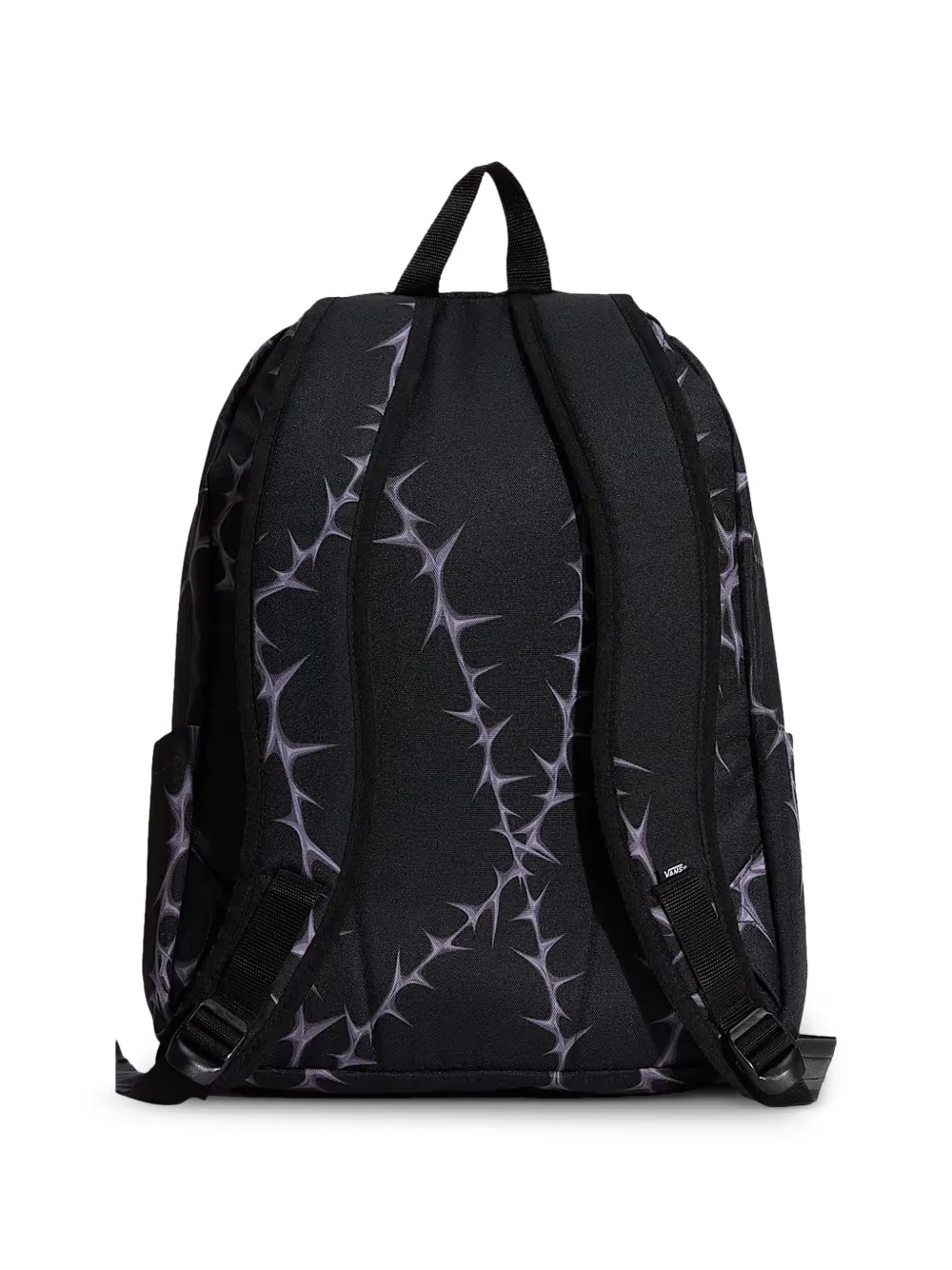 Vans Rugzak met logo-patch en doorn-print Zwart