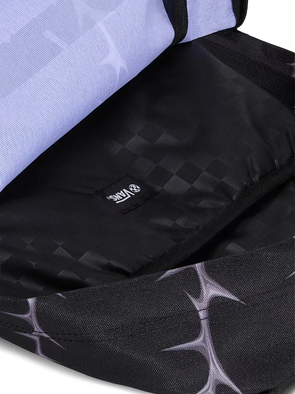 Vans Rugzak met logo-patch en doorn-print Zwart