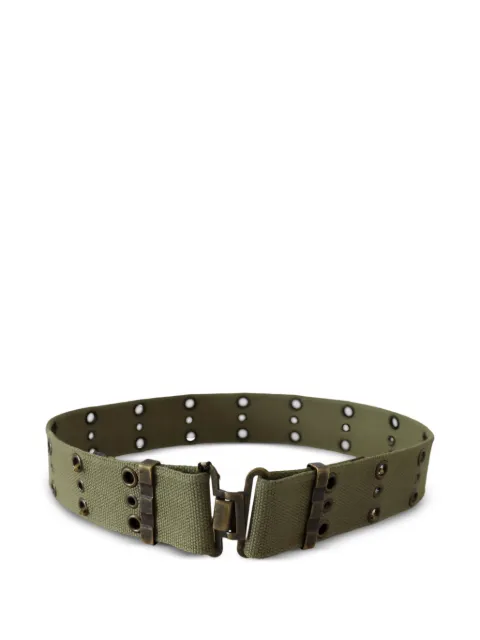 Ermanno Scervino eyelet-embellished canvas belt