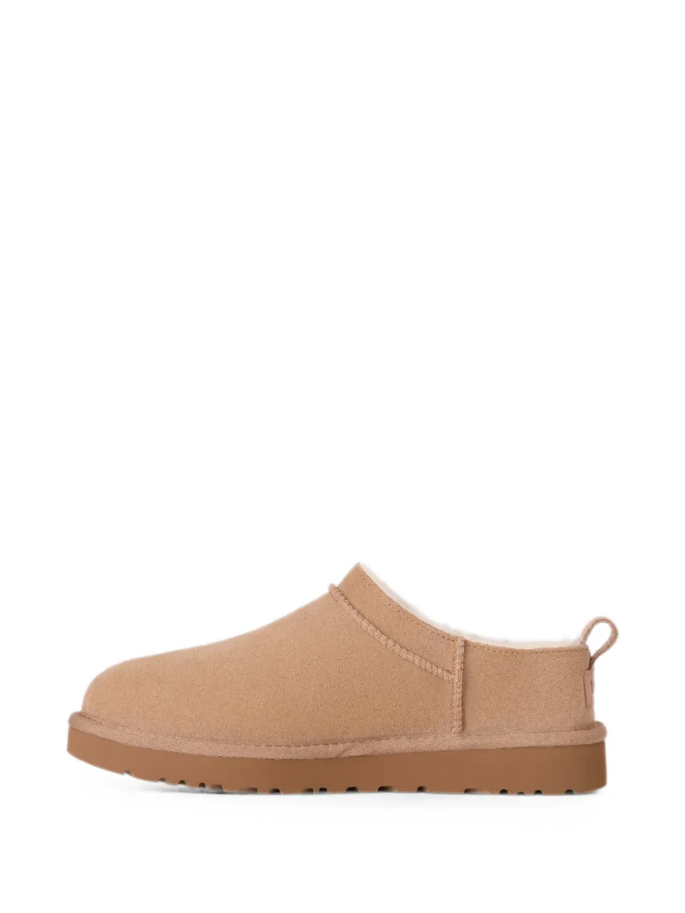 UGG Micro logo-patch slip-on boots Beige