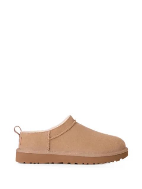 UGG Micro logo-patch slip-on boots