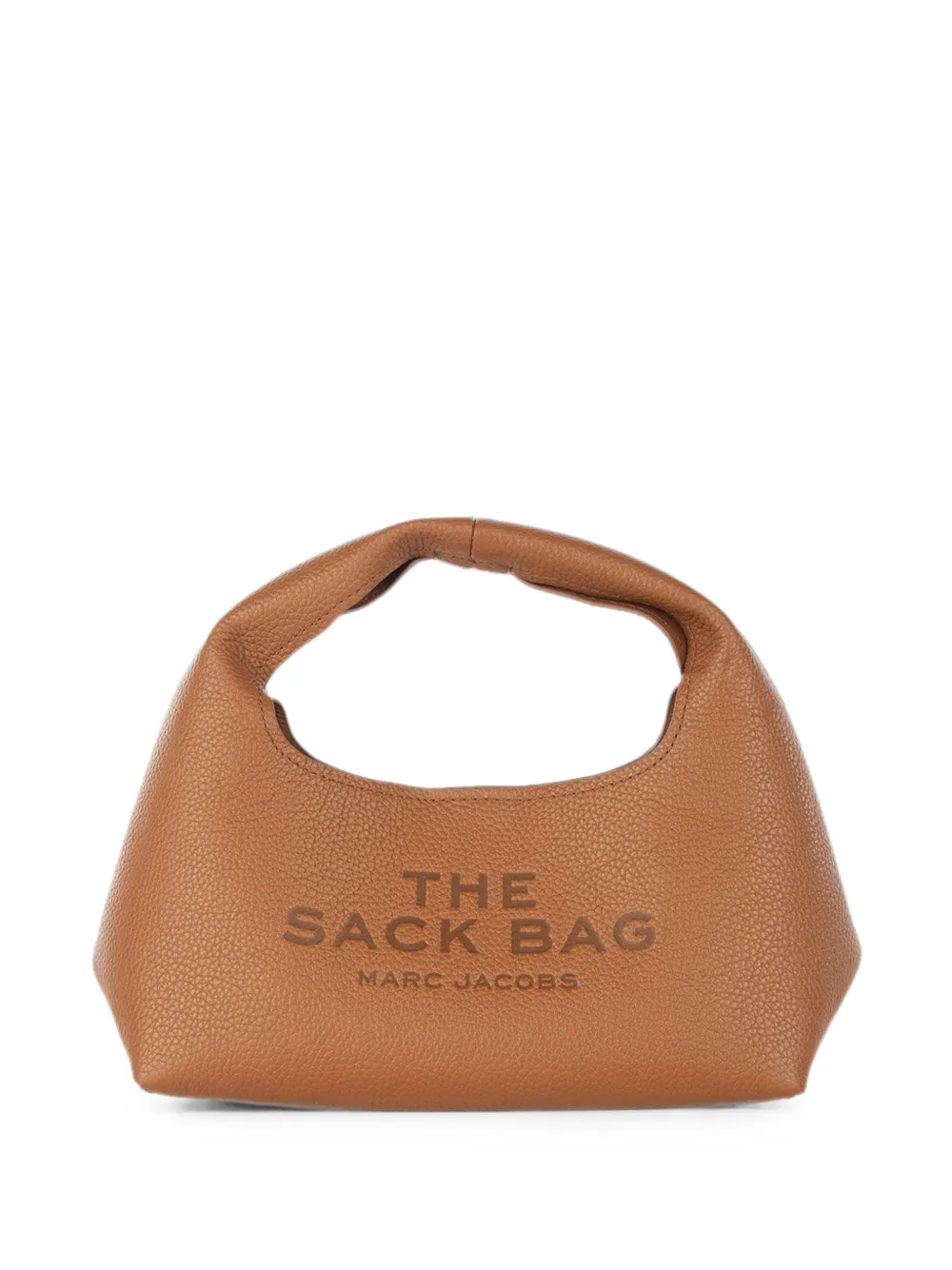 Marc Jacobs The Sack Bag pebbled leather tote bag - Neutrals
