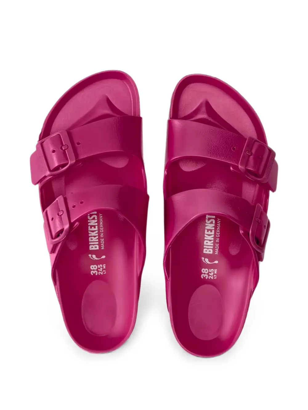 Birkenstock Arizona double-strap slides Roze
