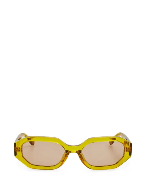 The Attico Irene geometric-frame sunglasses