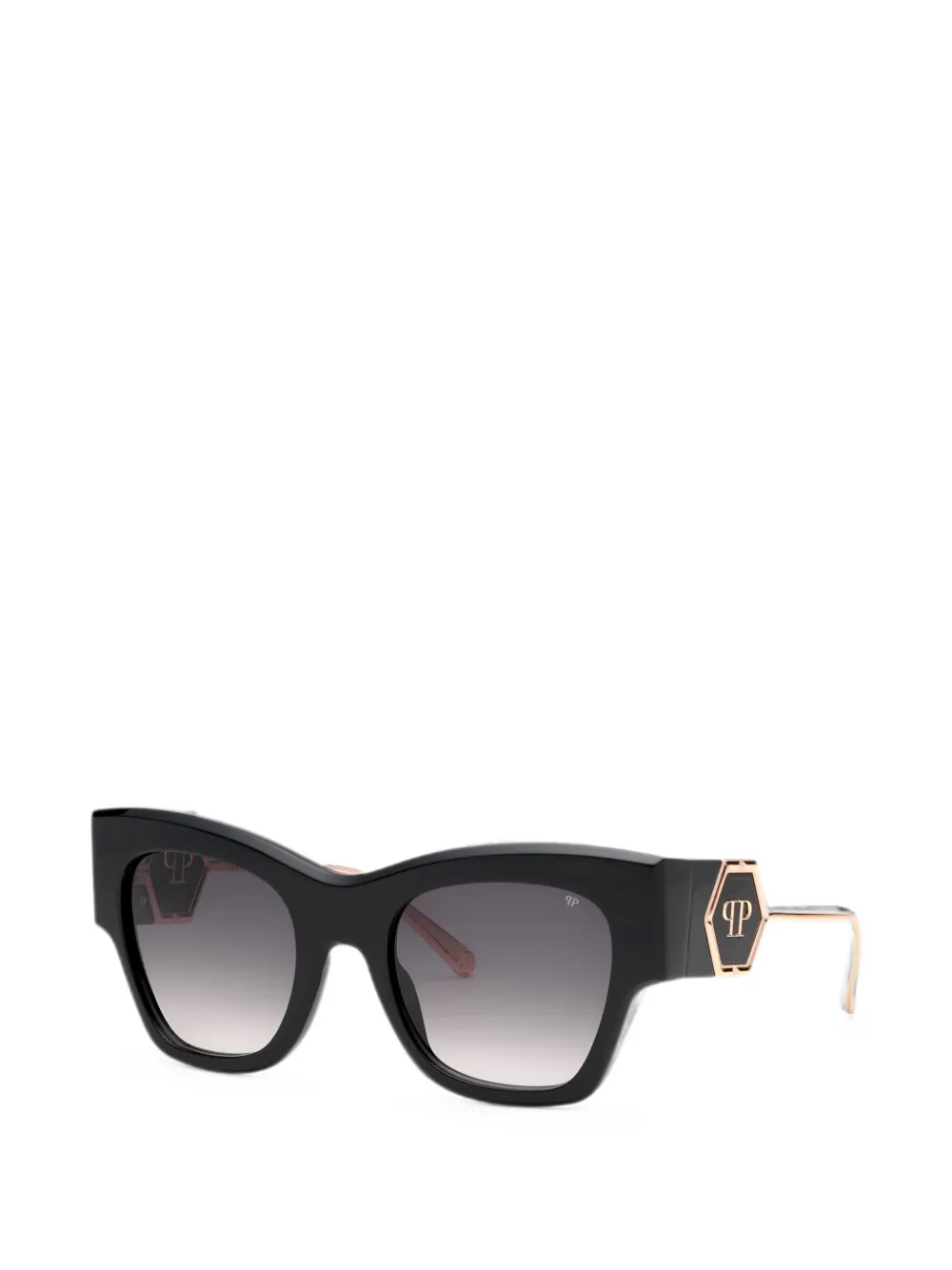  Philipp Plein Square-frame Sunglasses - Negro 