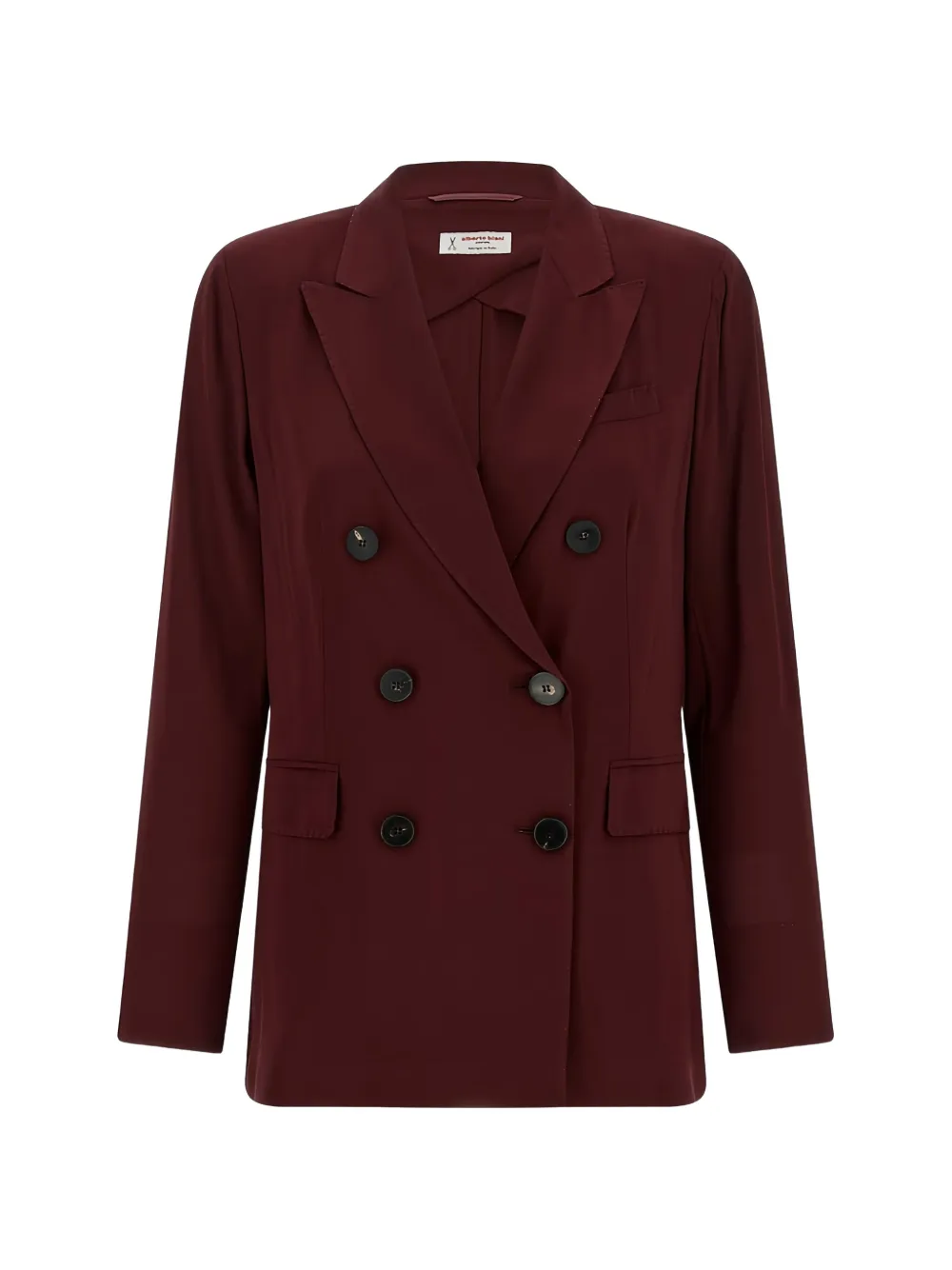 Alberto Biani double-breasted blazer - Rosso
