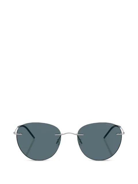 Giorgio Armani round-frame sunglasses
