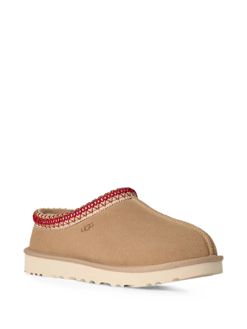 UGG Tasman embroidered slippers Beige