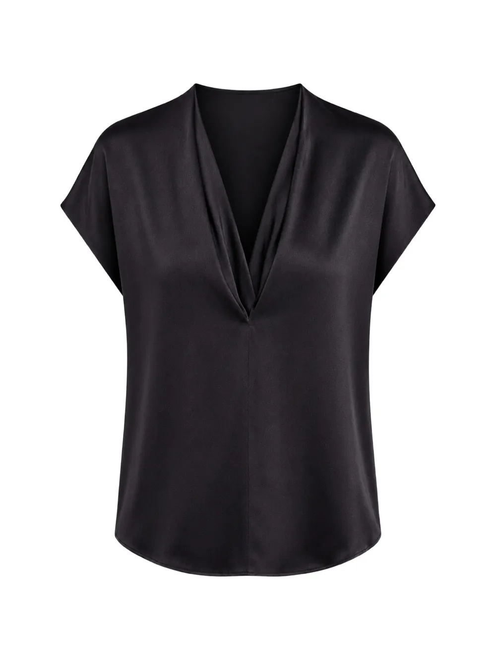 Vince Blusa con scollo a V - Nero