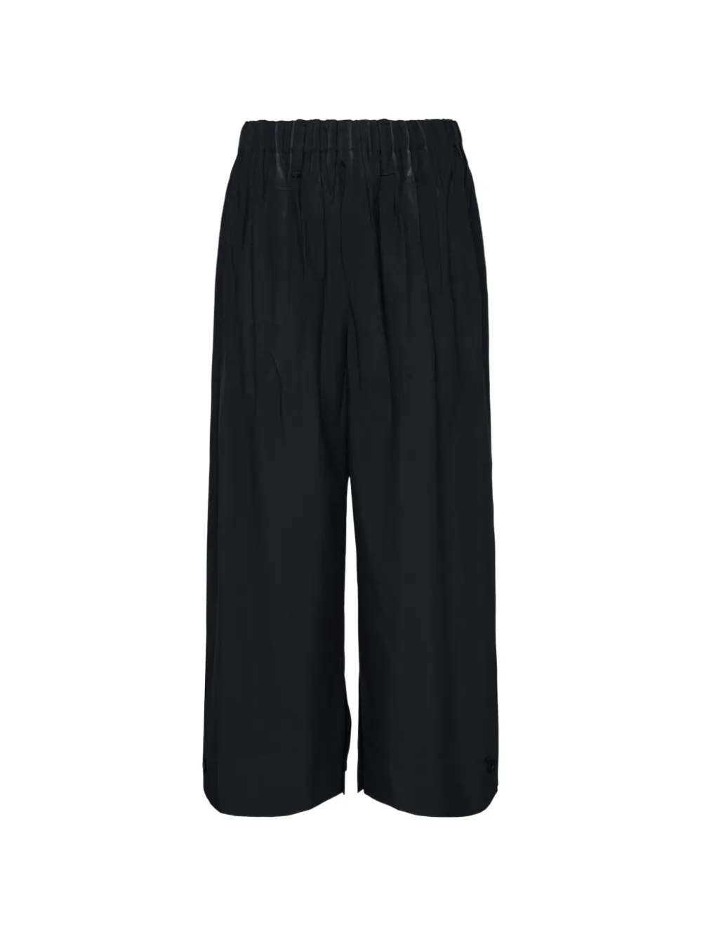 Issey Miyake Men elasticated pleated trousers - Nero