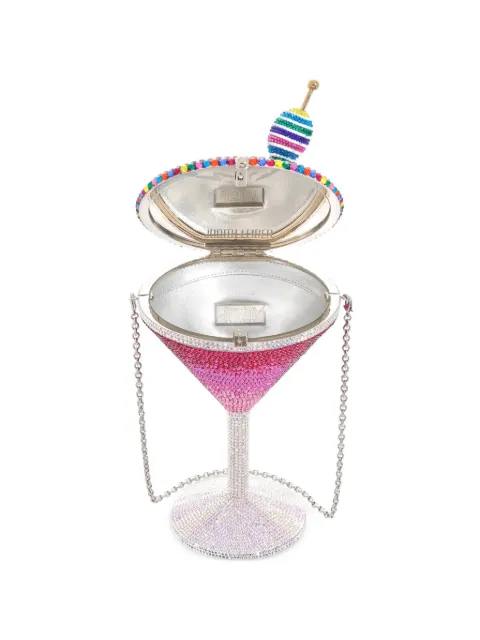 Judith Leiber Martini Candy crystal-embellished clutch bag
