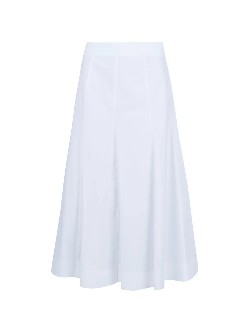 Liviana Conti Anya A-line midi skirt - Weiß