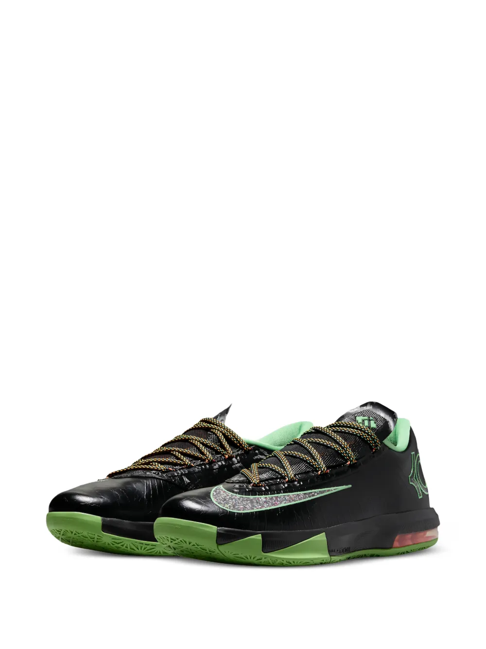 Nike KD 6 Night Vision sneakers Zwart
