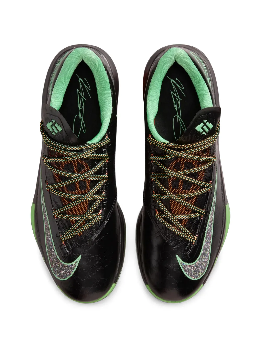 Nike KD 6 Night Vision sneakers Zwart