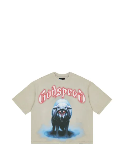 GODSPEED T-shirt W.I.S.C II con stampa grafica