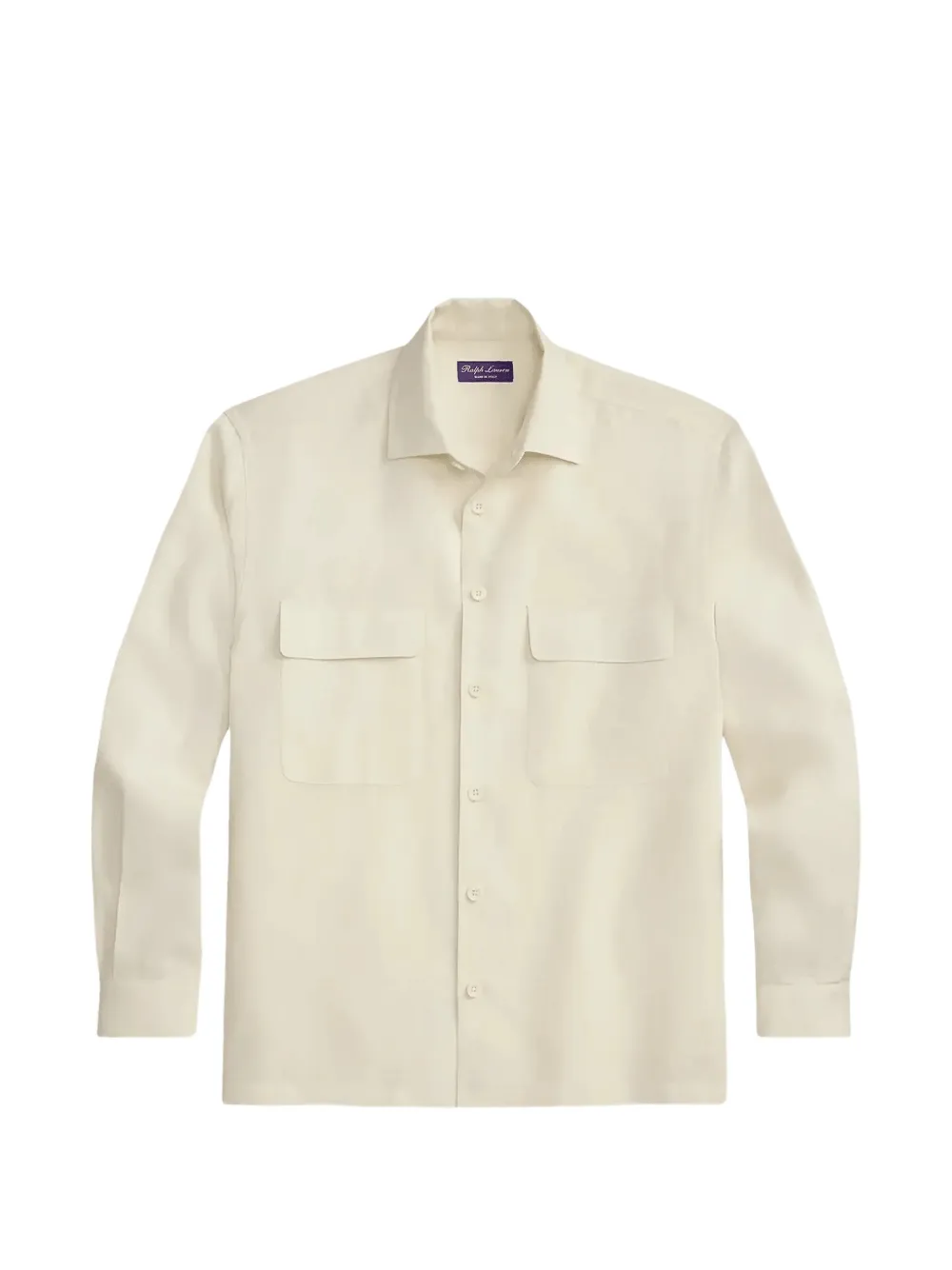 Ralph Lauren Purple Label flap-pocket shirt - Toni neutri