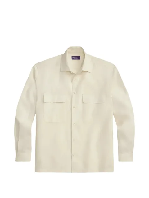 Ralph Lauren Purple Label flap-pocket shirt