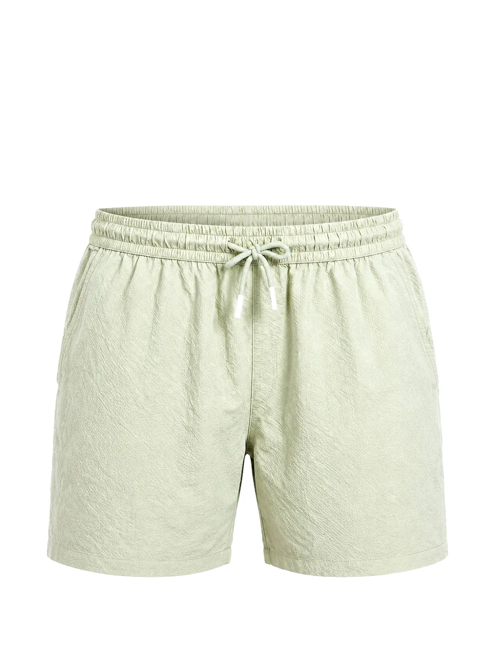 04651 Handelsgesellschaft MBH & Co. KG seersucker swim shorts - Verde