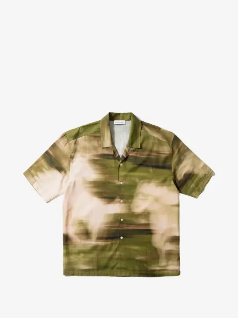 Edmmond Studios camisa con estampado abstracto