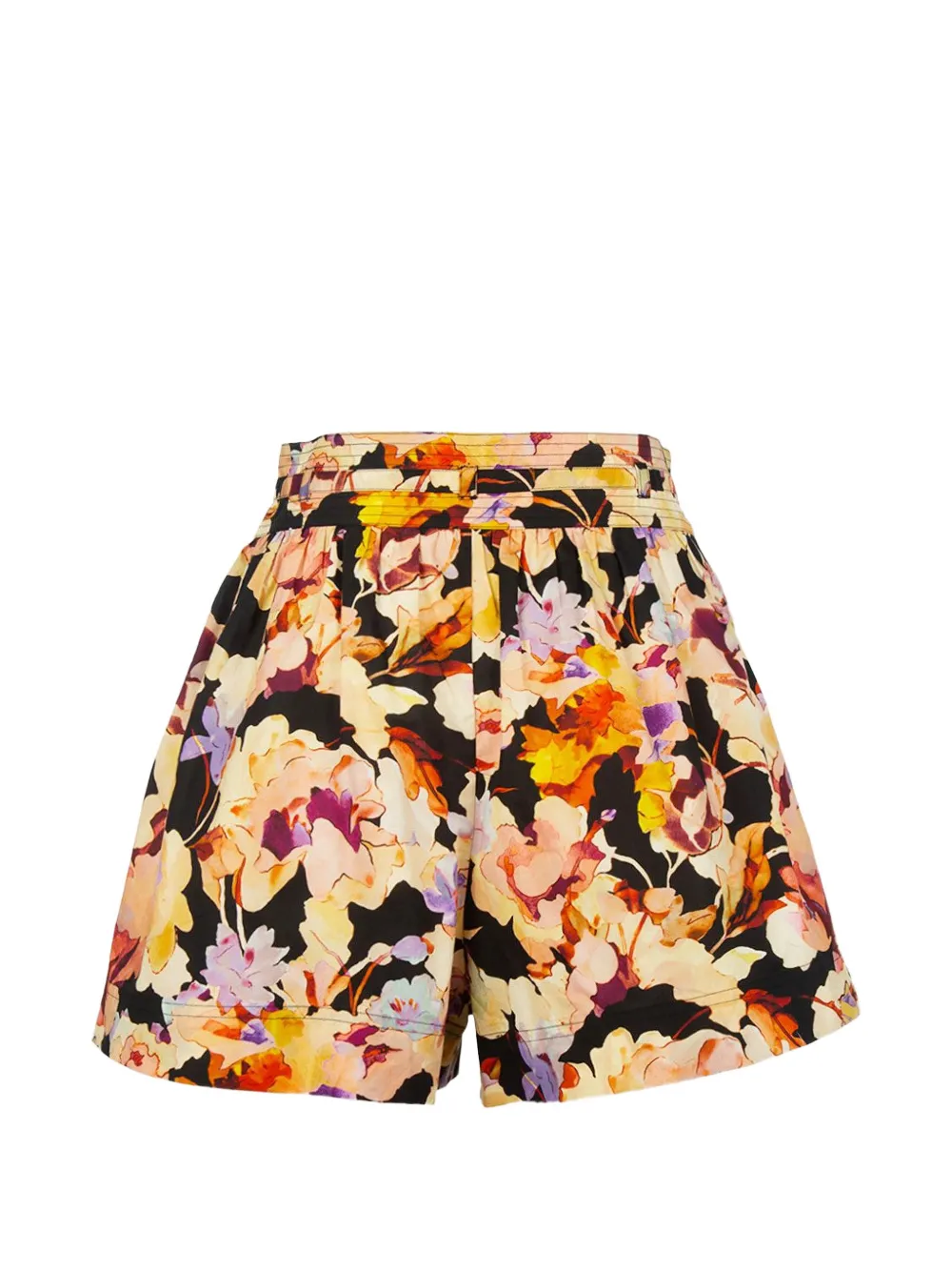Ulla Johnson Shorts met bloemenprint Zwart