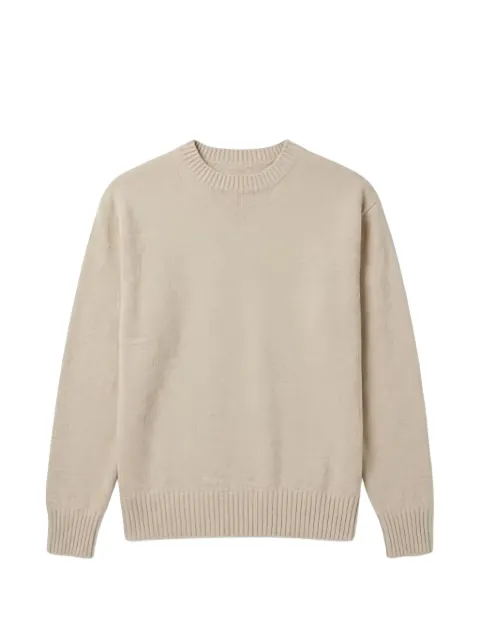 JURTA ribbed-trim round-neck sweater