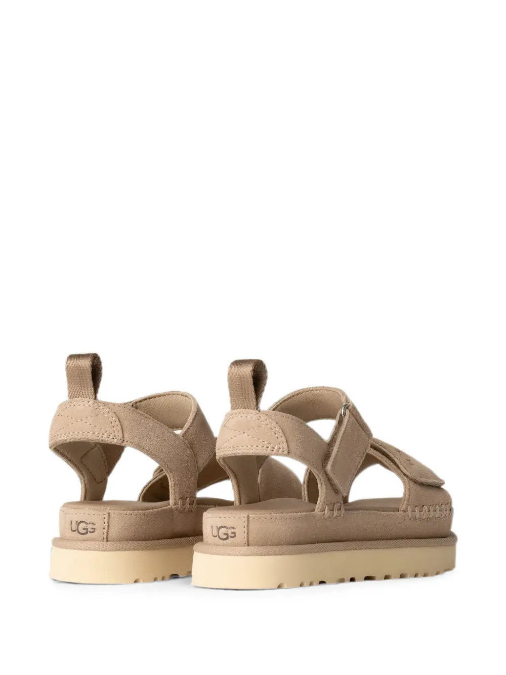 UGG Goldenstar touch-strap sandals Beige